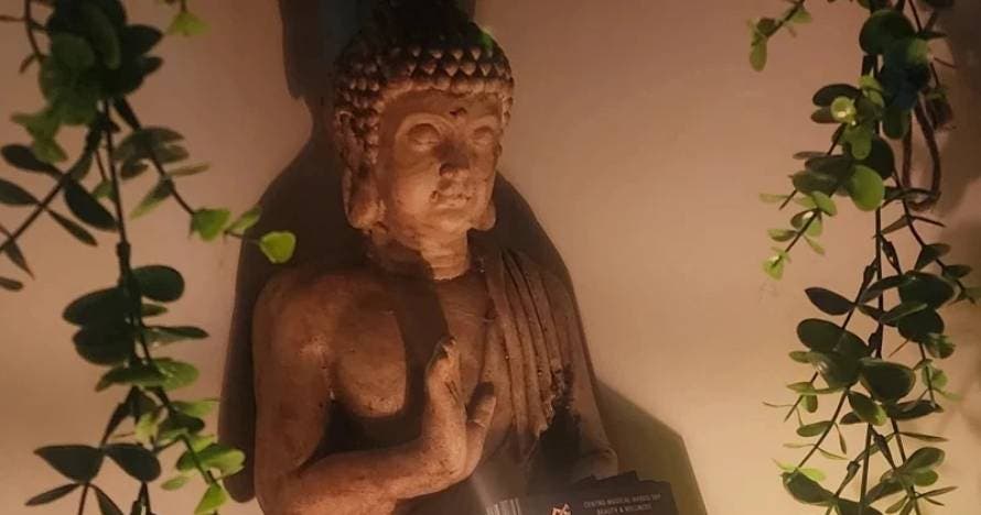 Masaje Hindú ayurvédico con aceite caliente y piedras calientes