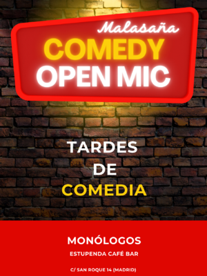 Malasaña Comedy Open Mic