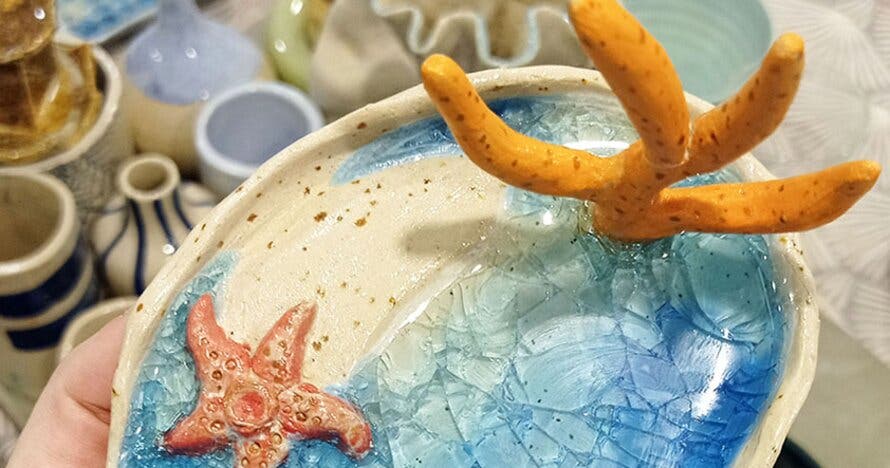 Crea tu pieza personalizada y decórala con cristal fundido