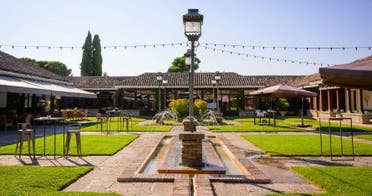 Men degustacin de La Quinta de Illescas