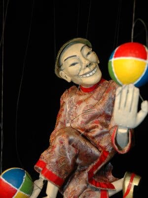 El circ ms petit del mn. Marionetes de Toni Zafra.