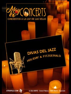 Mayko Concerts, Divas Jazz Fitzgerald y Holiday a la luz de las velas