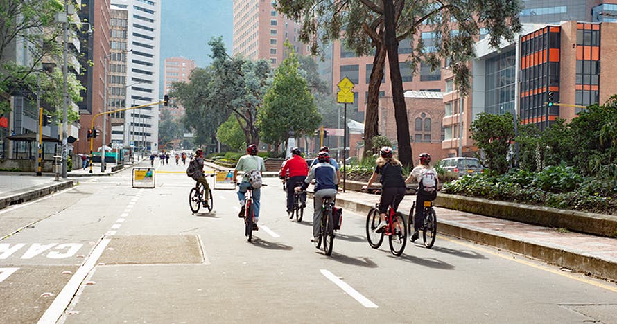Bike tour por Bogotá