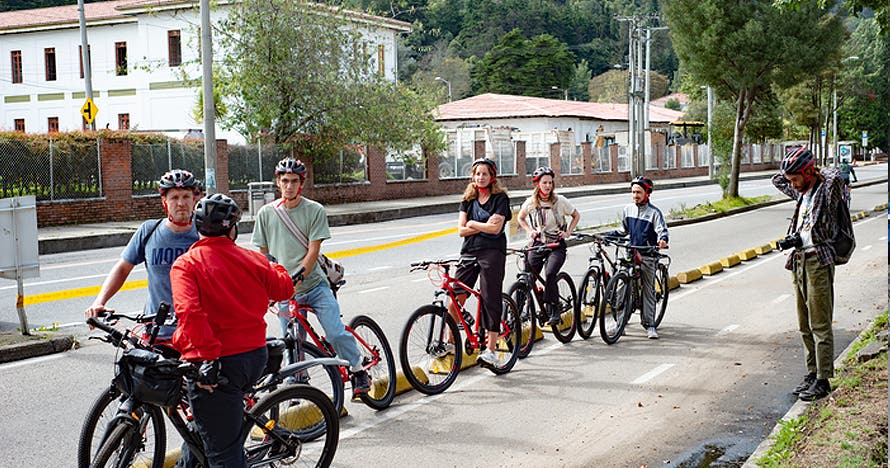 Bike tour por Bogotá