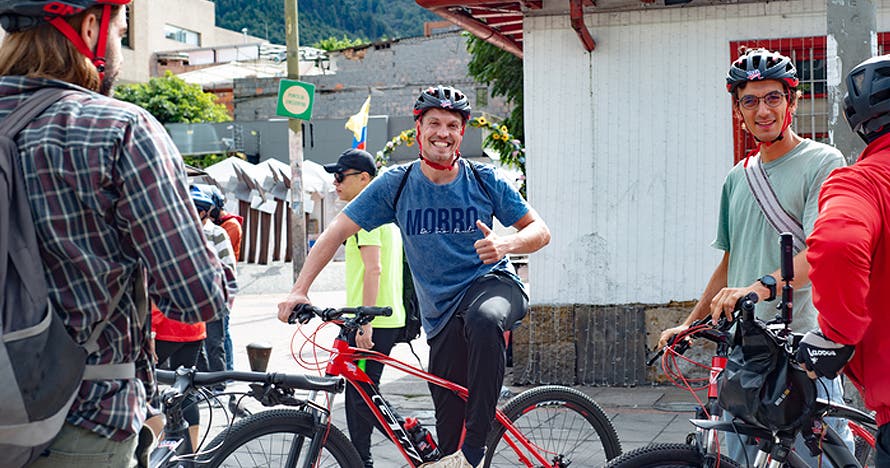 Bike tour por Bogotá