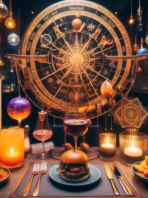 Cena esotérica en Alquimia