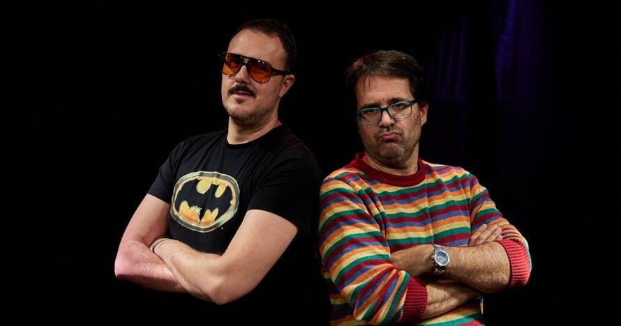 Sofá Impro y peli con Diego Arjona y Jaime Bartolomé