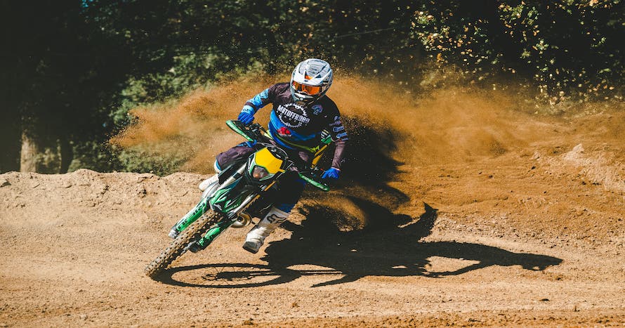 ¡Pilota una moto de Motocross en circuito!