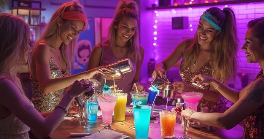 Taller de coctelería : la Movida madrileña