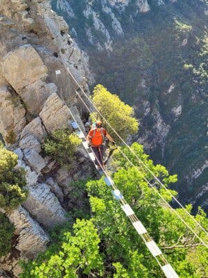 Vía Ferrata Croqueta de Obarra