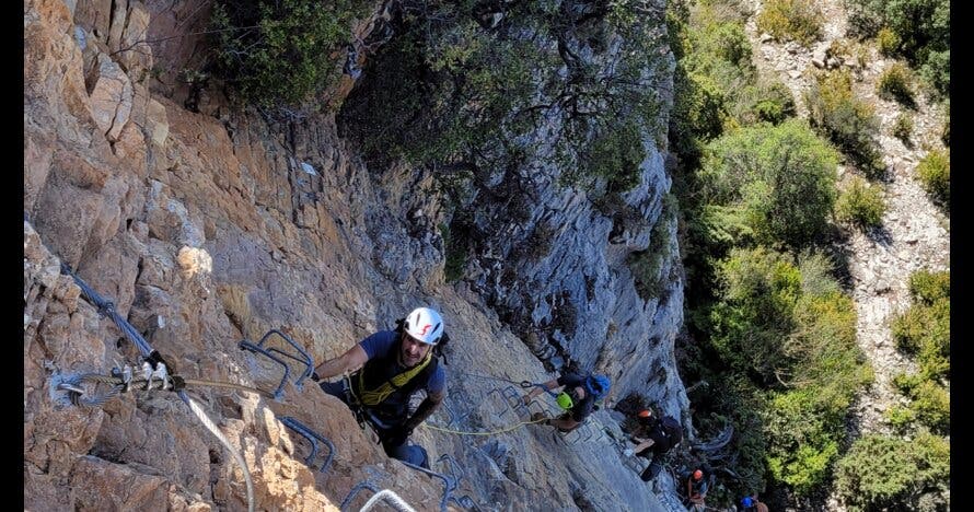 Vía Ferrata Croqueta de Obarra