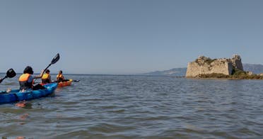 Ruta en kayac a la torre anti-piratas. foto 1