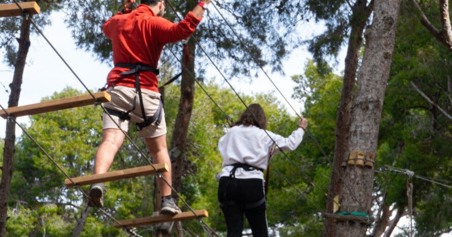 Pack de tirolinas en Bosc Aventura Salou