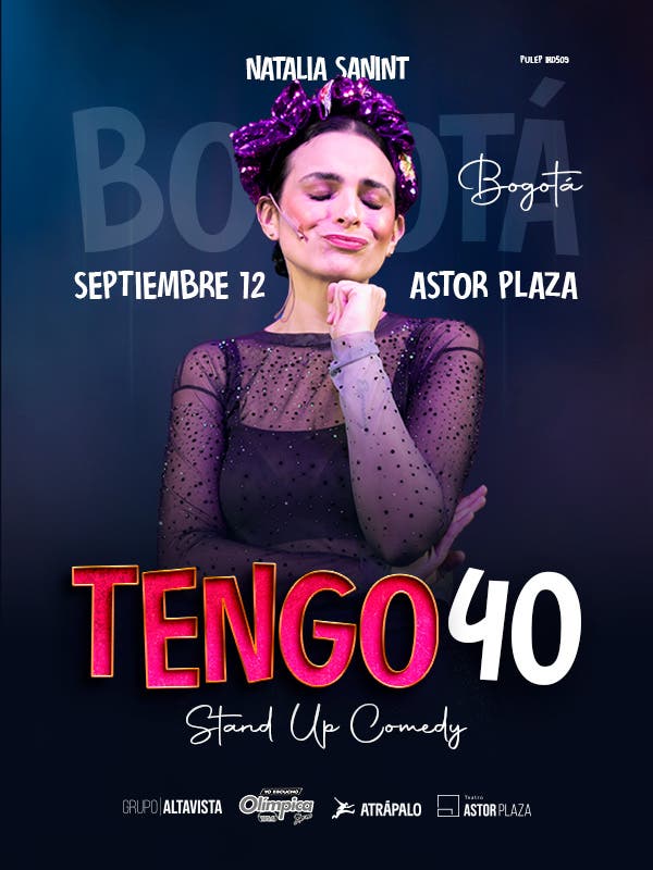 Natalia Sanint tengo 40