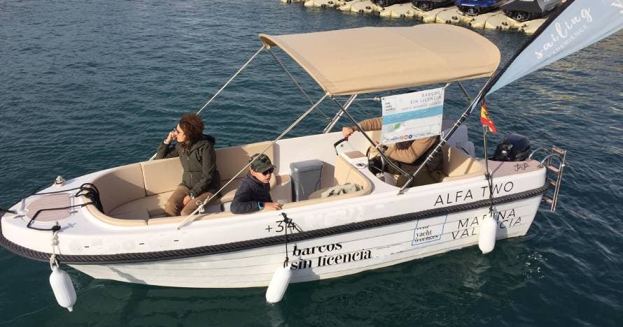 Alquiler de barco sin licencia