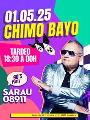 Tardeo noventero con Chimo Bayo en Sarau08911