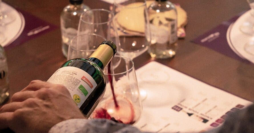 Cata de 4 vinos personalizada con queso en Hotel Praktik Vinoteca
