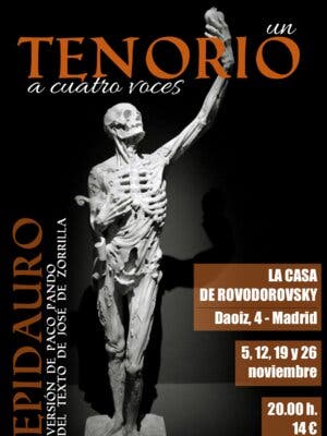 Un Tenorio a cuatro voces