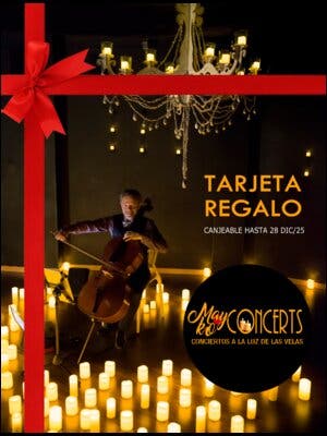 Mayko Concerts, conciertos a la luz de las velas, Tarjeta regalo 2025