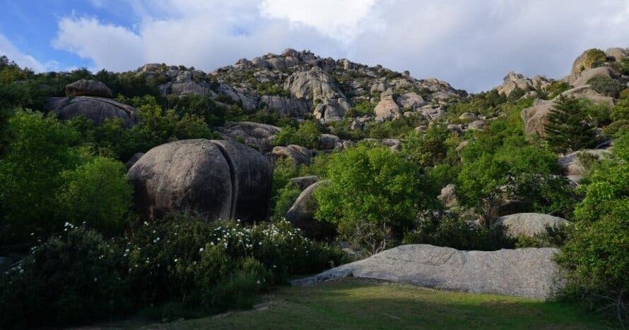 Escalada guiada en la Pedriza