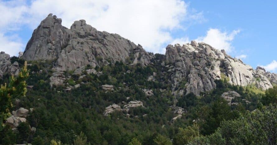 Escalada guiada en la Pedriza