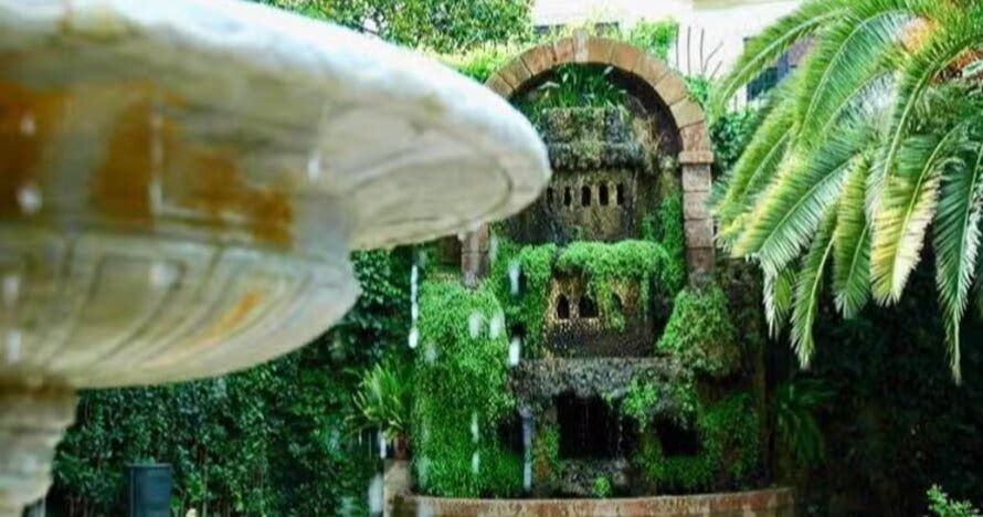 La Tamarita, un jardín olvidado por el tiempo