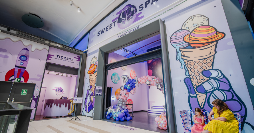 Sweet Space Museum: un viaje interactivo al arte y la diversión