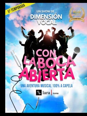 Con la boca abierta - Dimensión Vocal