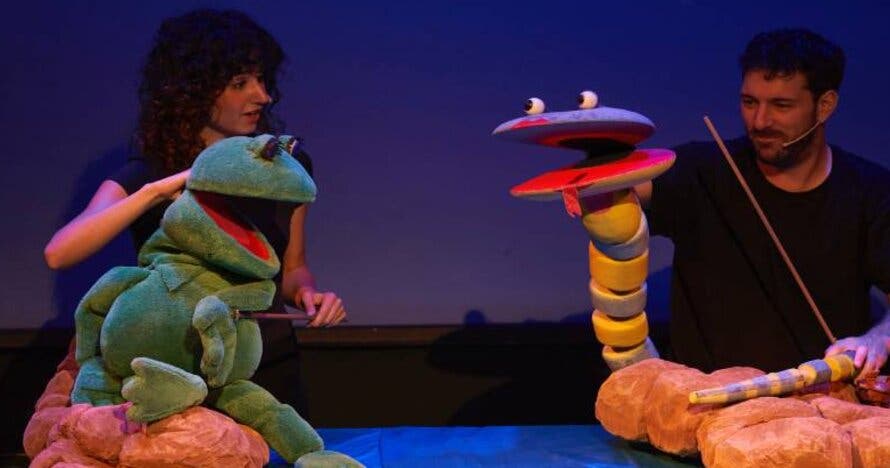Una rana en la Luna (Teatro para bebés)