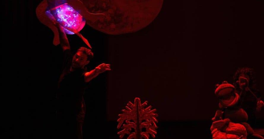 Una rana en la Luna (Teatro para bebés)