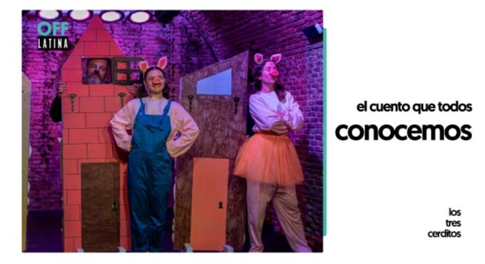 Los tres cerditos: teatro infantil educativo