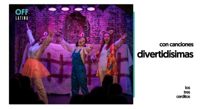 Los tres cerditos: teatro infantil educativo