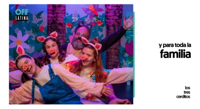 Los tres cerditos: teatro infantil educativo