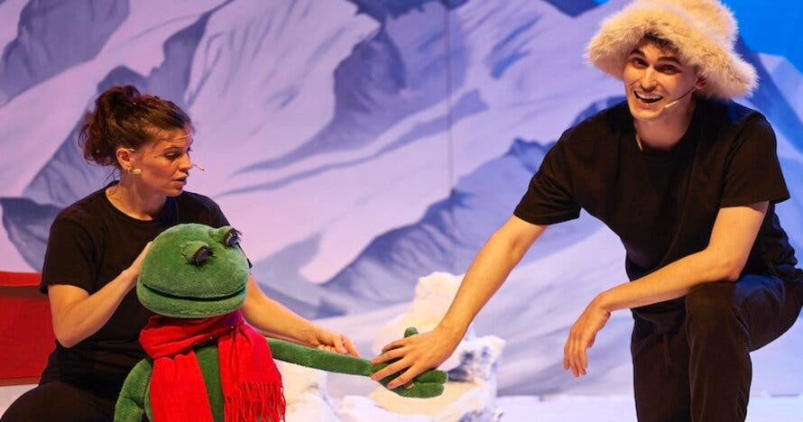 Una rana en el hielo (Teatro para bebés)