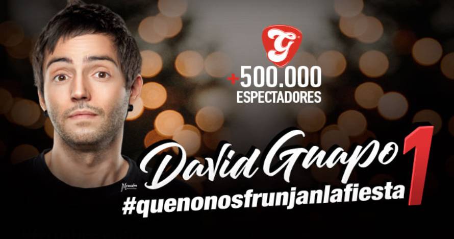 David Guapo #Quenonosfrunjanlafiesta, en Madrid