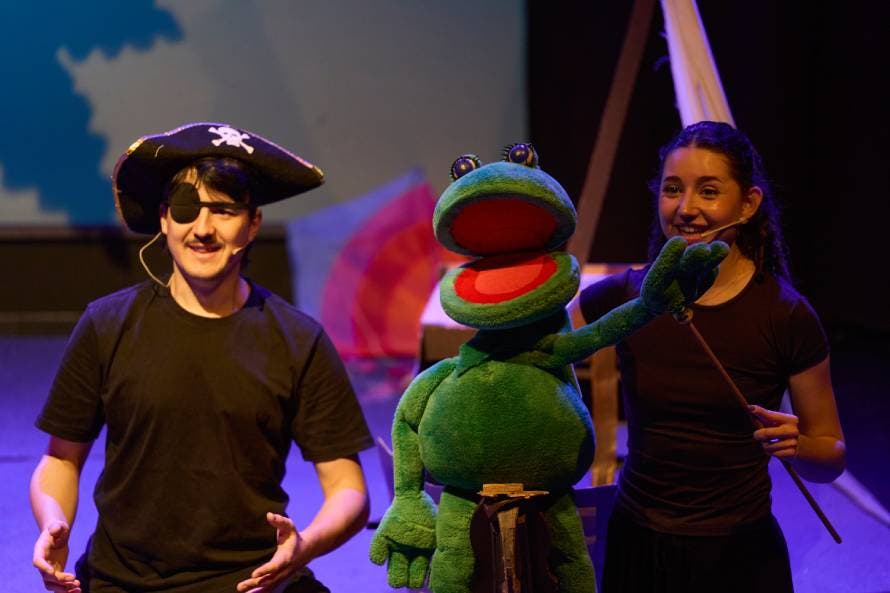 Una rana en el mar (Teatro para bebés)