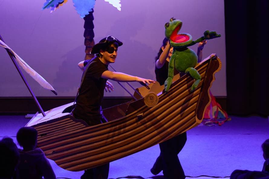 Una rana en el mar (Teatro para bebés)