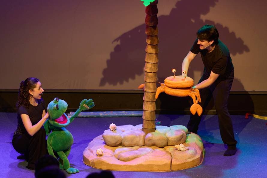 Una rana en el mar (Teatro para bebés)