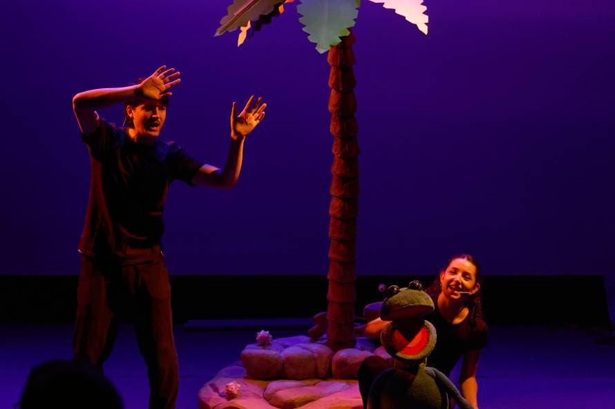 Una rana en el mar (Teatro para bebés)