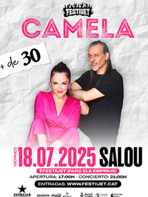 Camela en directo en Salou (Festival Festiuet)