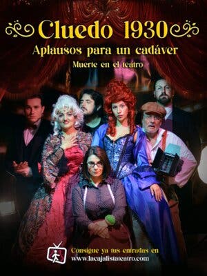 Cluedo 1930: Aplausos para un cadáver. Muerte en el teatro