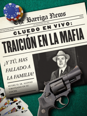 Cluedo en vivo: traición en la mafia