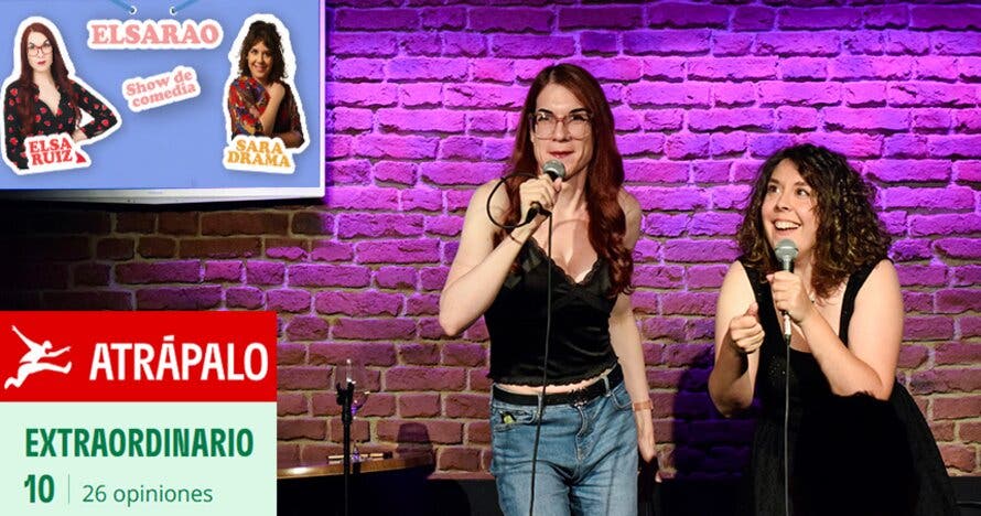 Elsarao con Sara Drama y Elsa Ruiz