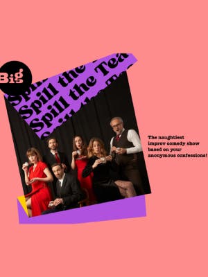 Spill the Tea: Improv Comedy Show (evento en inglés)