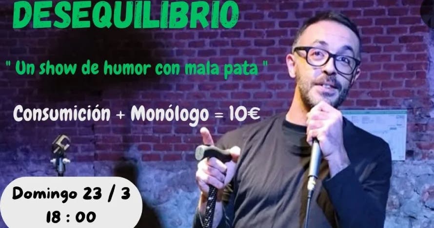 Monólogo y bebida con Ángel Utande