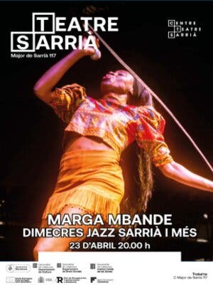 Marga Mbande als Dimecres Jazz Sarrià i més