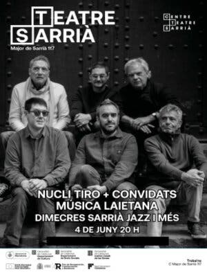 Nucli Trio + convidats -Música laietana als Dimecres Sarrià Jazz i més