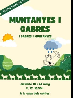 Muntanyes i cabres de la Cia. Cabra cadabra - Teatre de titelles
