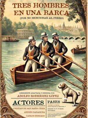 Tres hombres en una barca (por no mencionar al perro)