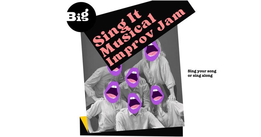 Sing It! Musical Improv Jam - Show en inglés